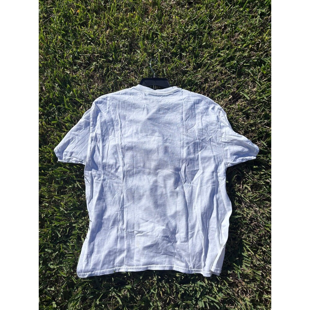 Liquid Blue Alice in Wonderland Caterpillar T-SHIRT Am I Gone Mad - Picture 3 of 3